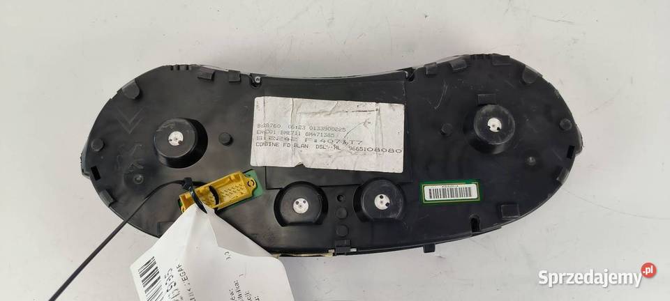 LICZNIK ZEGAR PEUGEOT 308 9665108080 Lipno sprzedam