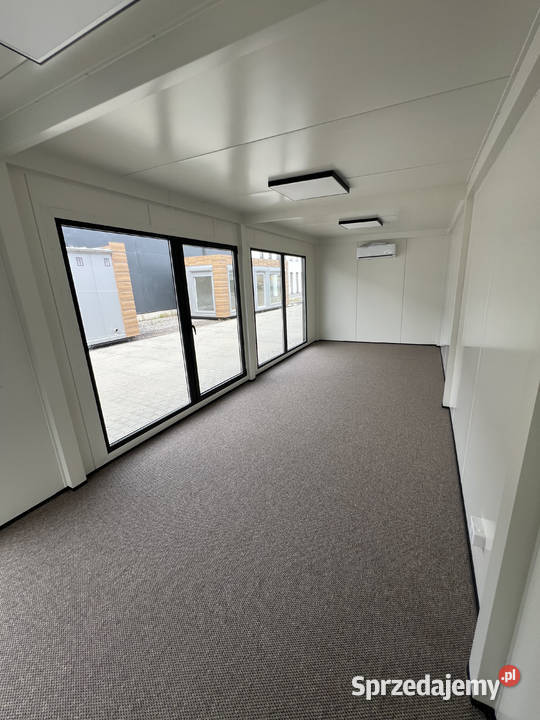 Kontener biurowy pawilon mieszkalny usługowy 9x3 27m2 Radom sprzedam