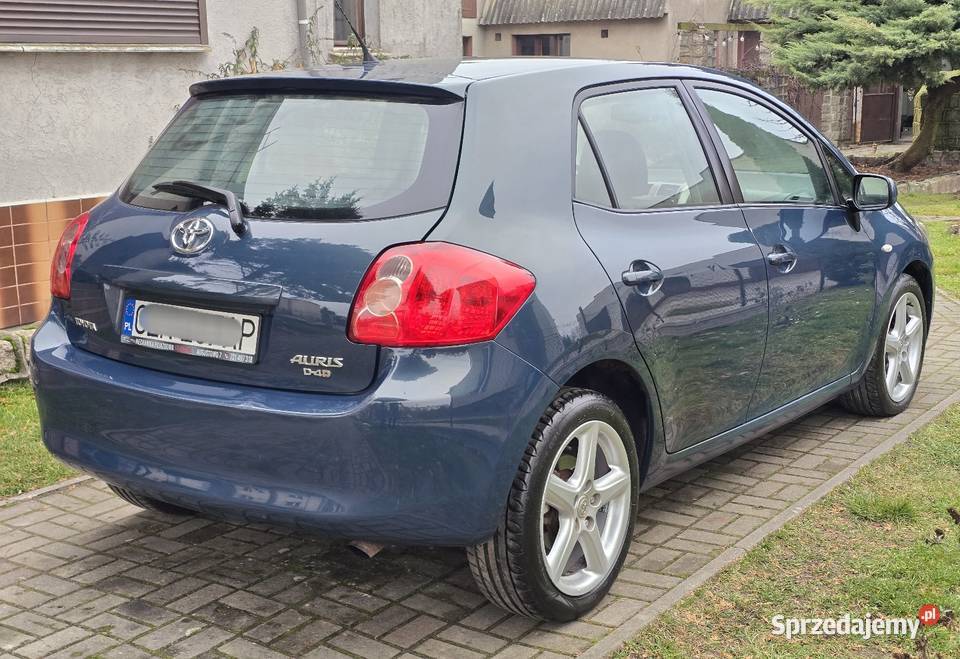 Toyota Auris 20d Keyless Navi Xenon Klimatronic Rok produkcji 2007 Janowiec Wielkopolski sprzedam