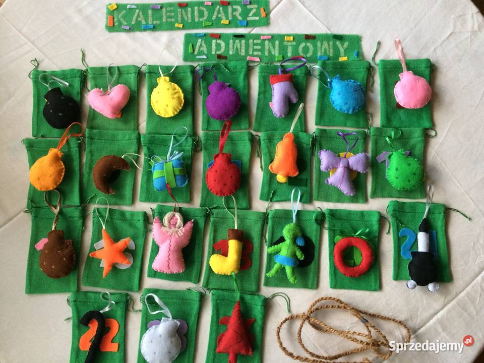 Kalendarz adwentowy z uzupełnieniem Kraków sprzedam