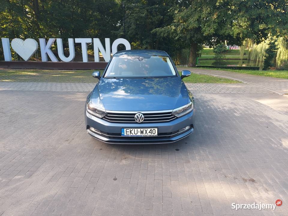 VolkswagenPassat Highline Alcantara Radar Hak 1968cm3 Samochody osobowe Kutno