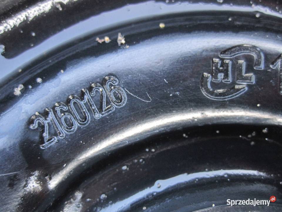 OPEL ASTRA H koło dojazdowe 1157016 92M 4x100 Kielce