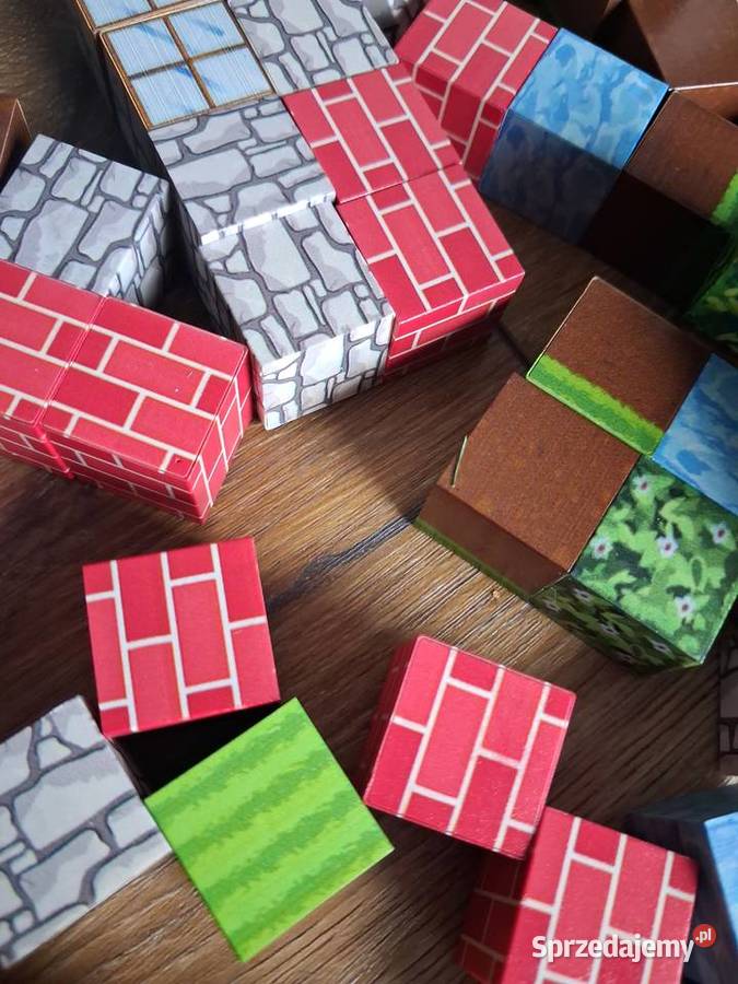Klocki magnetyczne 100 Minecraft sprzedam