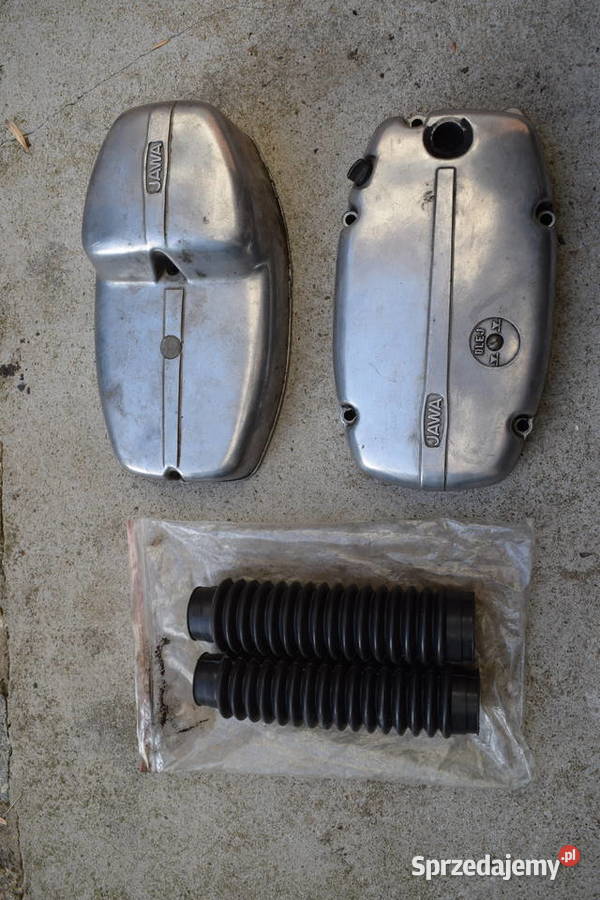 Pokrywy silnika kapa Jawa Cezet gumy przód sprzedam