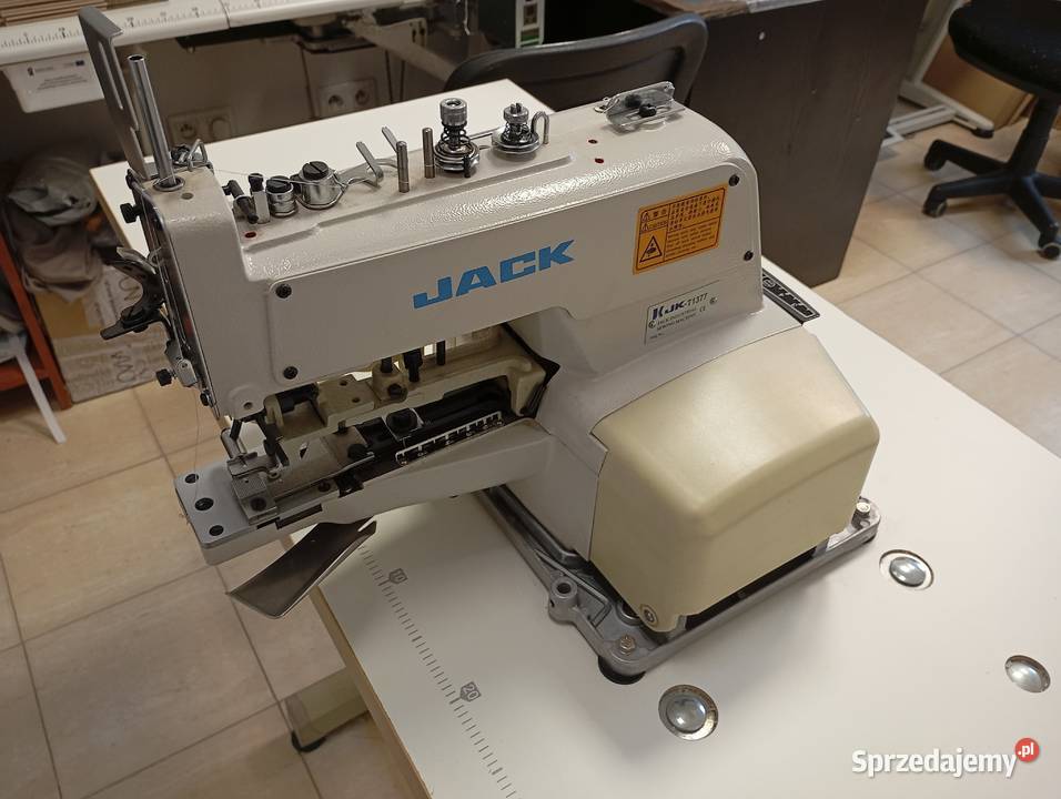 Guzikarka JACK T1377 maszyna do szycia stan