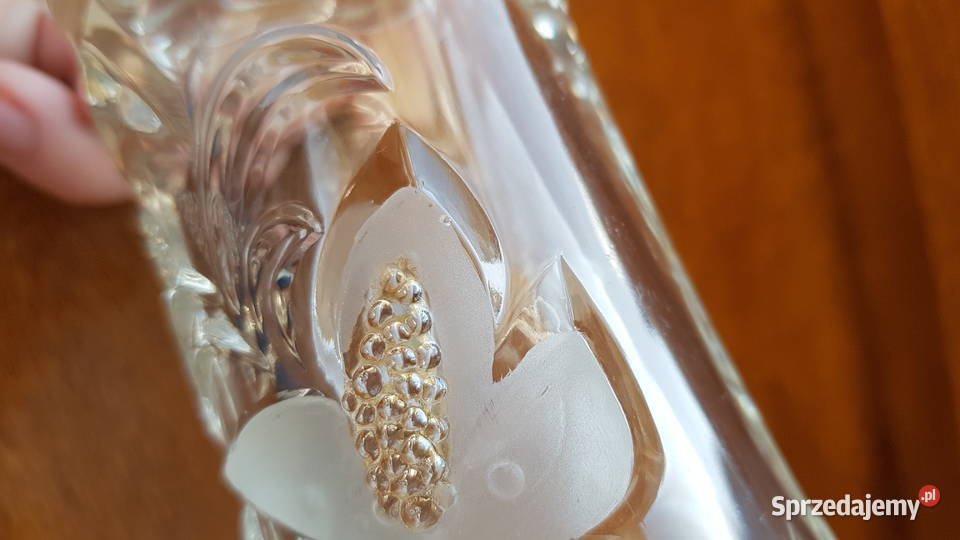 Wazon Magnolia Ząbkowice Crystallite Antyki, Sztuka, Kolekcje Dąbrowa Górnicza