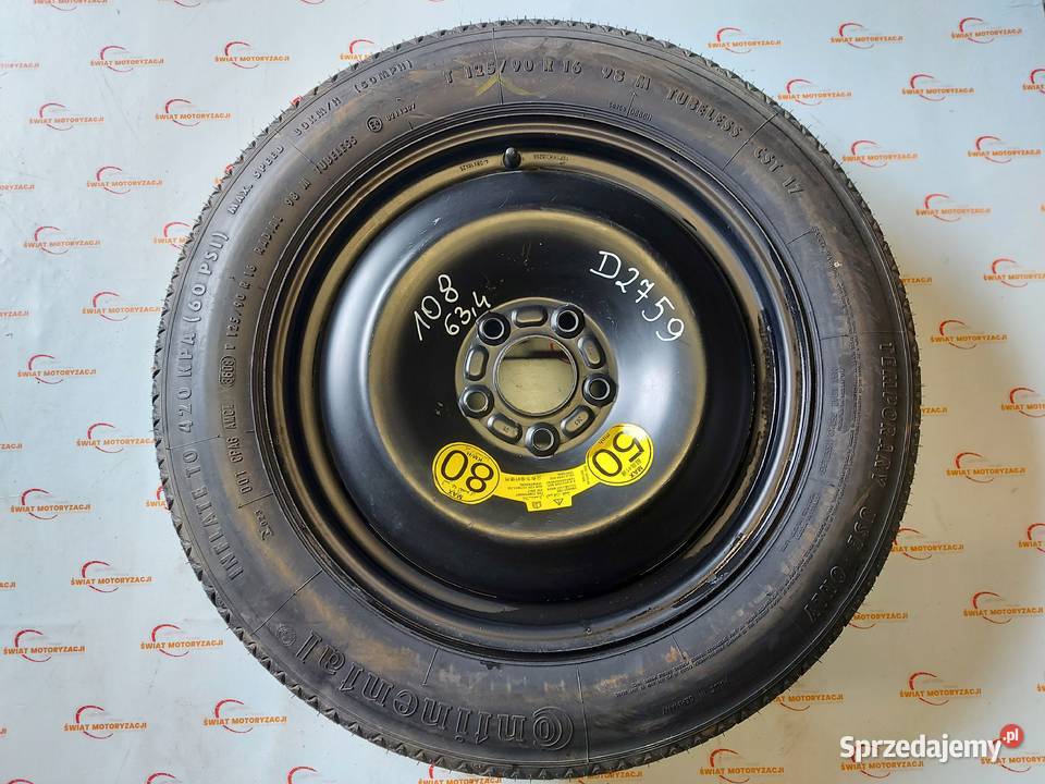MONDEO MK4 S GALAXY MK3 koło dojazdowe 1259016 sprzedam