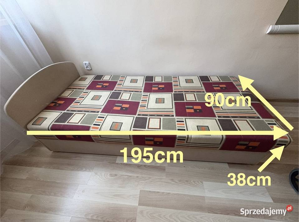 Tapczan jednoosobowy Tapczany śląskie Sosnowiec