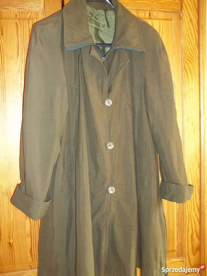 Wiosenny płaszczyk zielony S Łódź