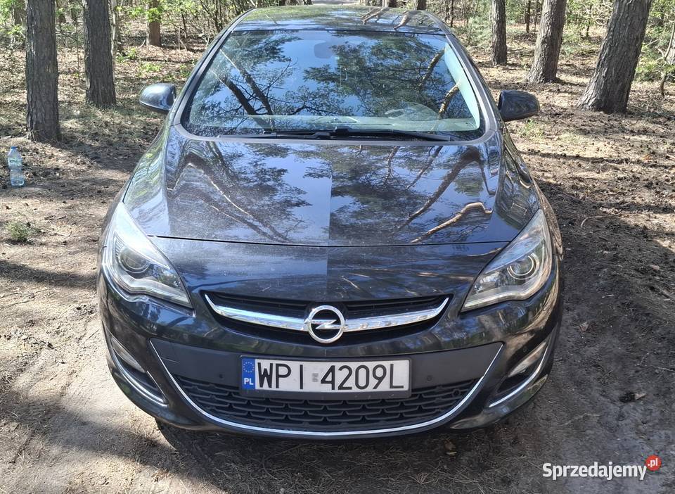 Opel Astra Notchback 16 Turbo 170 Automat 2014 r Pruszków