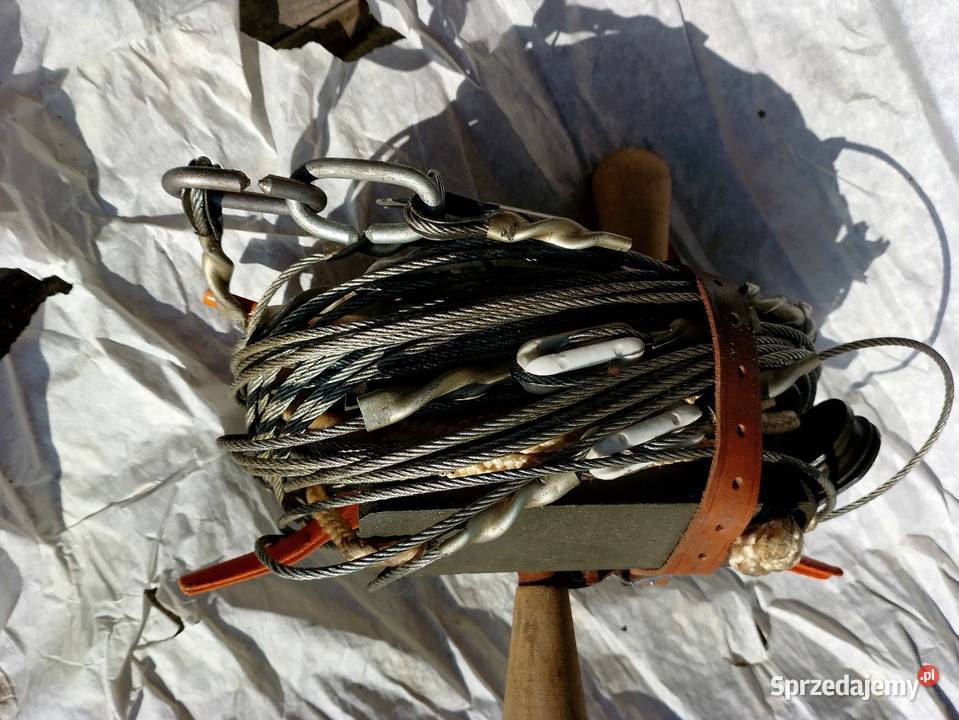 Liny do stabilizacji masztu komina 4 sztuki Jarosław