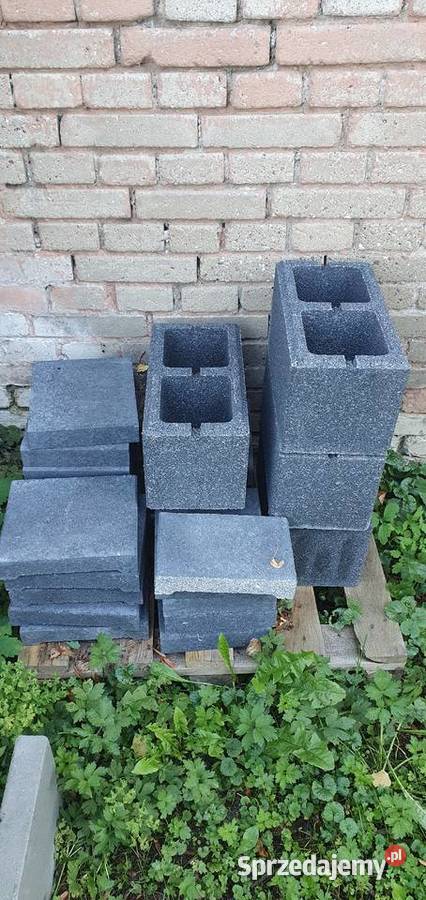 PATECO pustaki ogrodzeniowe 400x200x200 daszki sprzedam