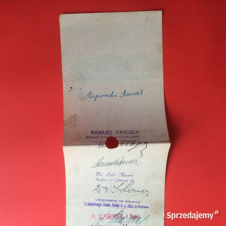 1537 Weksel Wystawiony W Łomży 34