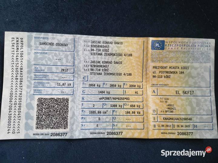 Kia Optima Salon Polska Optima Łódź