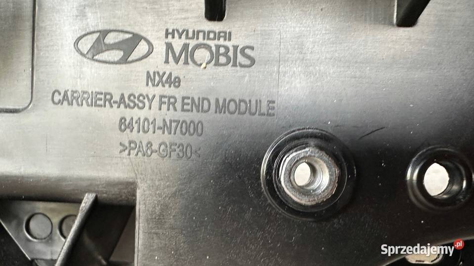 HYUNDAI TUCSON IV PAS PRZEDNI WZMOCNIENIE CZŁOWE osobowe Części samochodowe Gorzów Wielkopolski