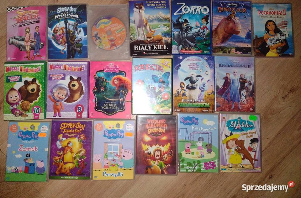 Sprzedam bajki bajka dvd
Pojedynczo 15 125 Stan Międzyborów