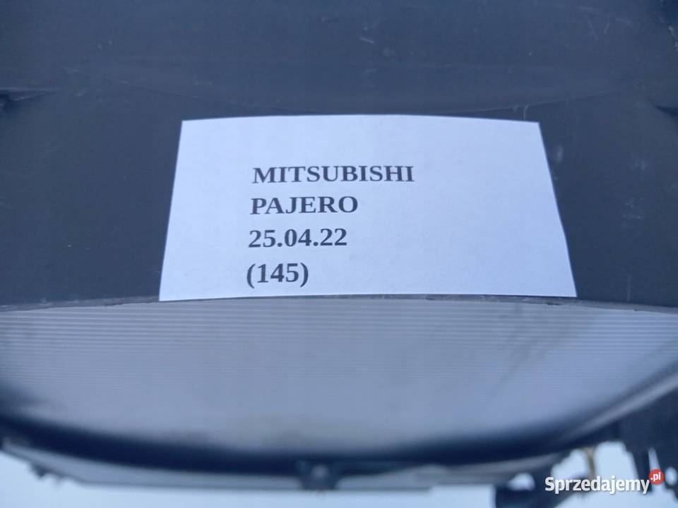 OBUDOWA CHŁODNICY MITSUBISHI PAJERO SPORT II wielkopolskie