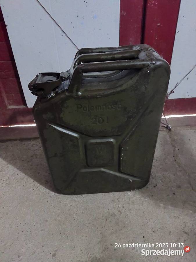 Kanister metalowy 20 litrow 10 Nysa