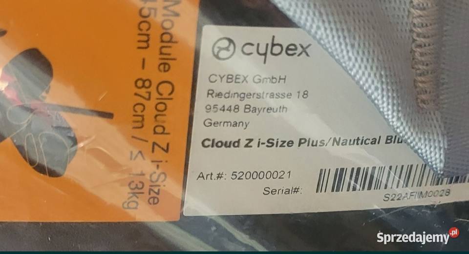Cybex Cloud Z isize adaptery