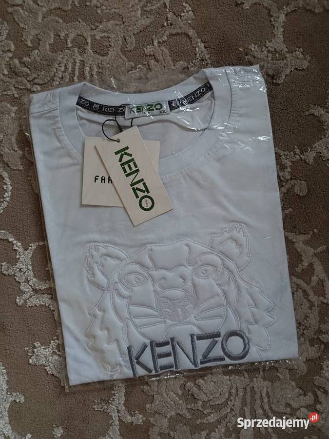 Tshirt męski Kenzo idealny na co dzień rozmiar Białystok sprzedam