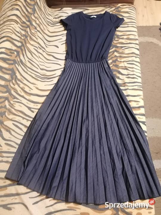 Sukienka dluga plisowana Żory