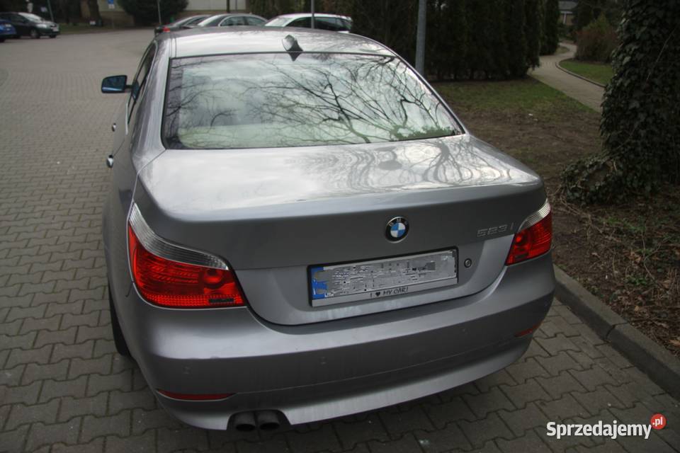 BMW E60 523I seria 5 sedan mazowieckie Warszawa
