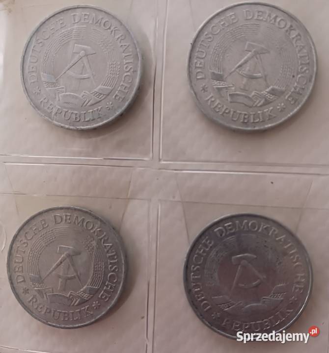 1 Marka NRD 1977 i 1982 r Numizmatyka wielkopolskie Konin