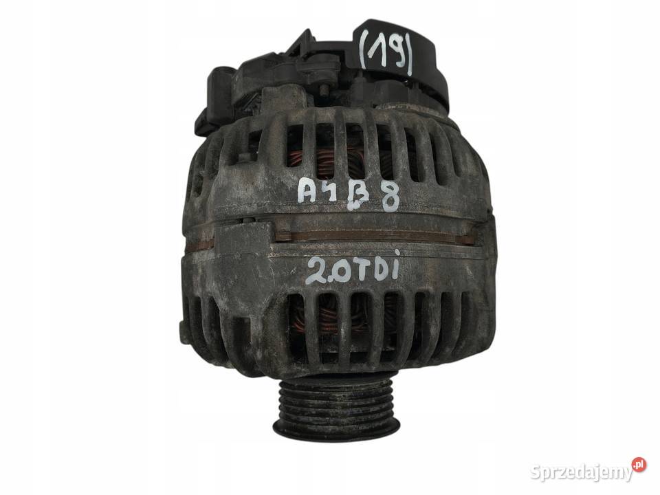 ALTERNATOR Audi A4 B8 A5 A6 C6 20 TDI 059903016E osobowe Układ elektryczny silnika Chełm