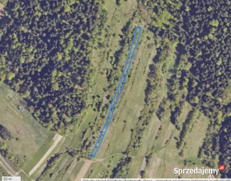 Działki rolne w Bieszczadach Jankowce ze