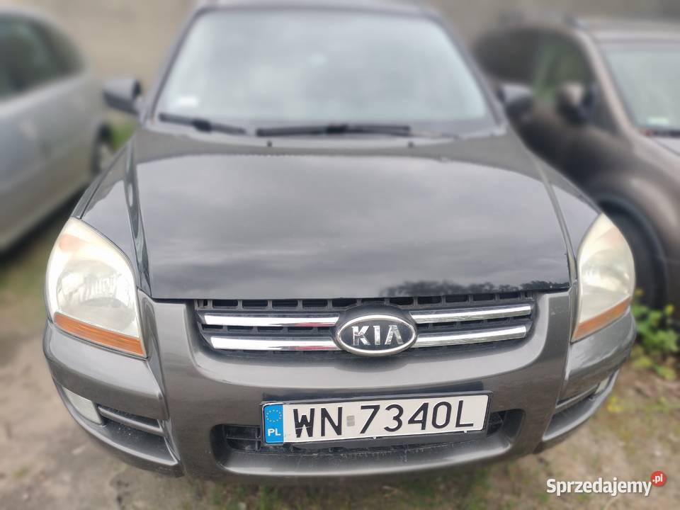 Sprzedam samochód Kia Sportage 27 l 6 V Gaz uszkodzony Warszawa