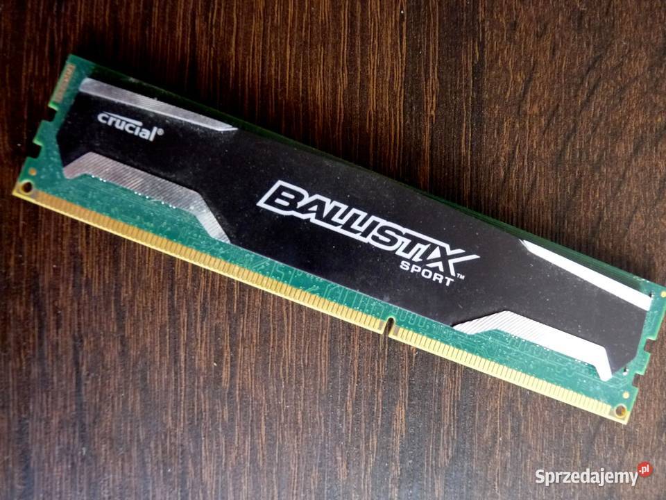 Pamięć Crucial DDR3 4GB PC312800 DIMM Wrocław sprzedam