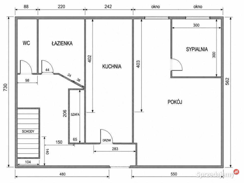 mieszkanie do wynajecia na terenie ogrodzonym z 65m2 sprzedam