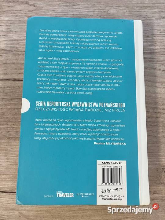Książka Zachód słońca na Santorini Dionisios podkarpackie Nisko sprzedam