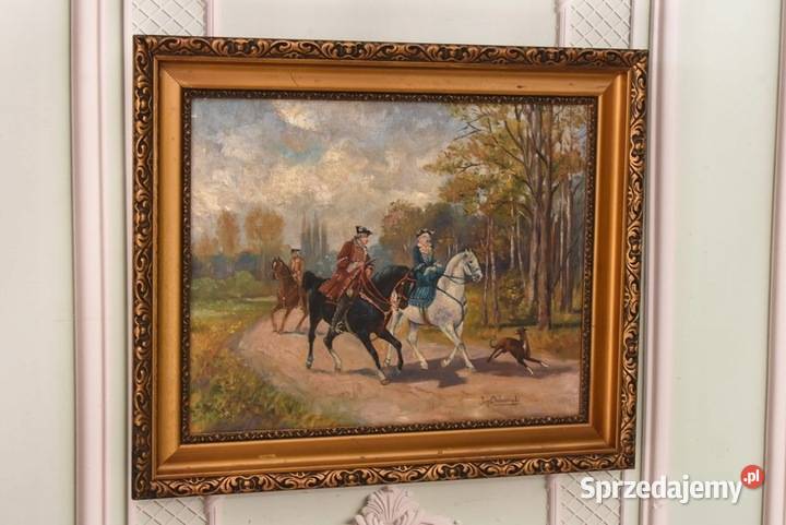 Jan Chełmiński Arystokracja Na Konach Stary Kraków