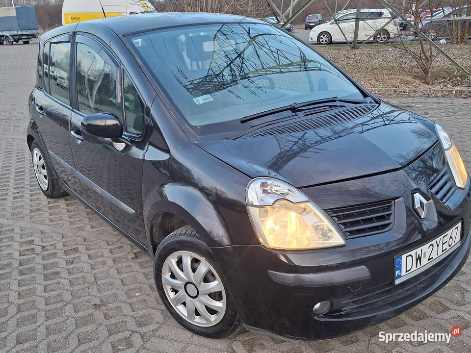 RENAULT MODUS 12e 2004r długie opłaty tanio Wrocław