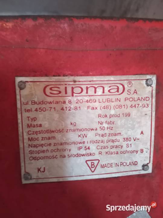 Śrutownik gniotownik walcowy sipma Biała Rządowa