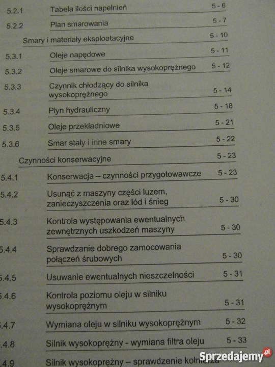 INSTRUKCJA OBSŁUGI DTR LIEBHERR L551 i iNNE zachodniopomorskie Szczecin