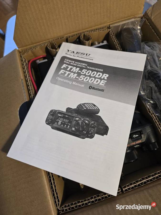 YAESU FTM500DE radiotelefon amatorski VHFUHF sprzedam