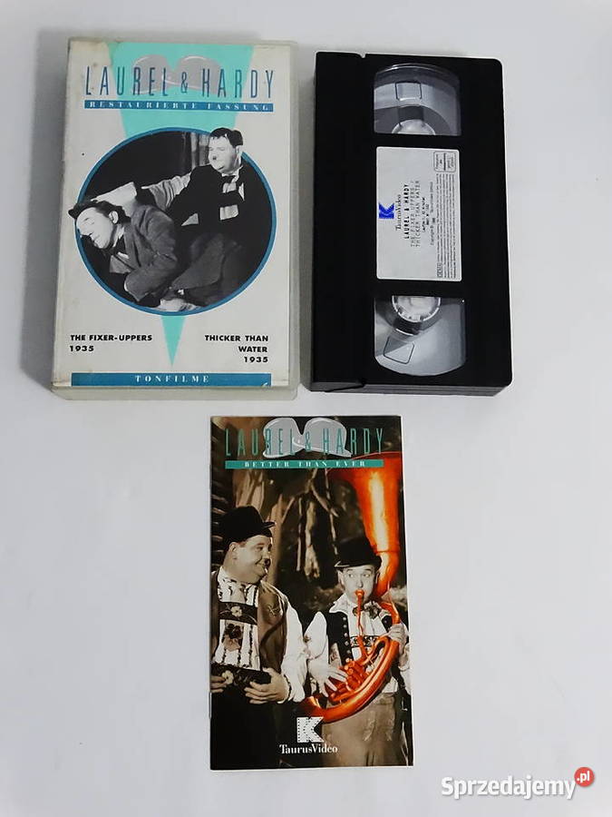 Flip i Flap cztery kasety z filmami VHS Kultura i Rozrywka Biłgoraj sprzedam