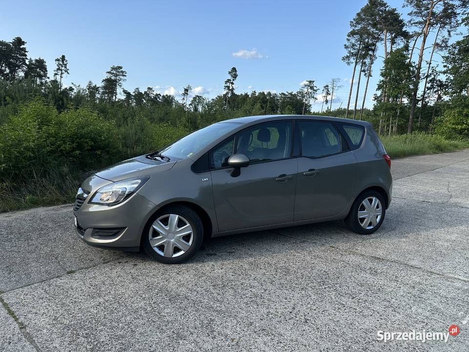Opel Meriva 14b LPG 2014r 140 przebiegu śląskie Katowice