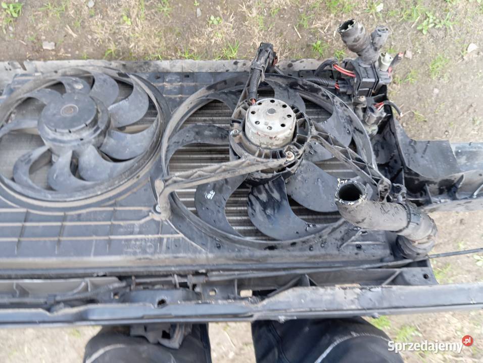 vw golf 4 pas przedni chłodnice wentylatory osobowe Kobylnica
