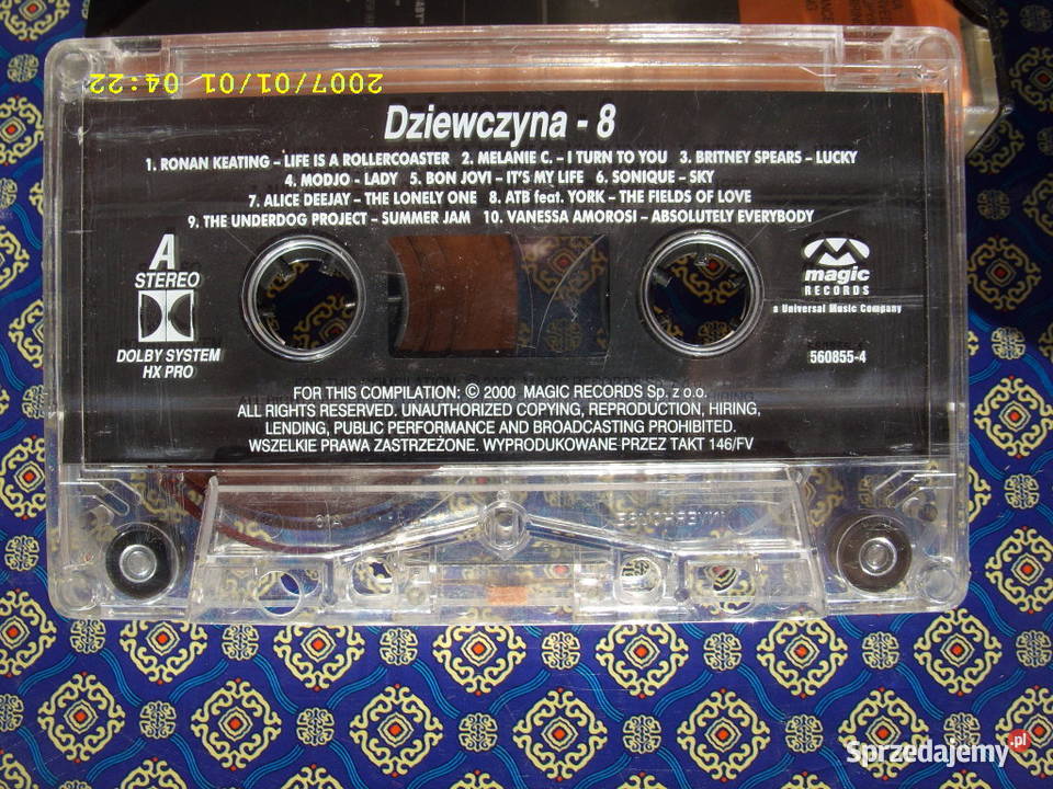 Kaseta Dziewczyna 3 KASETY Wołów