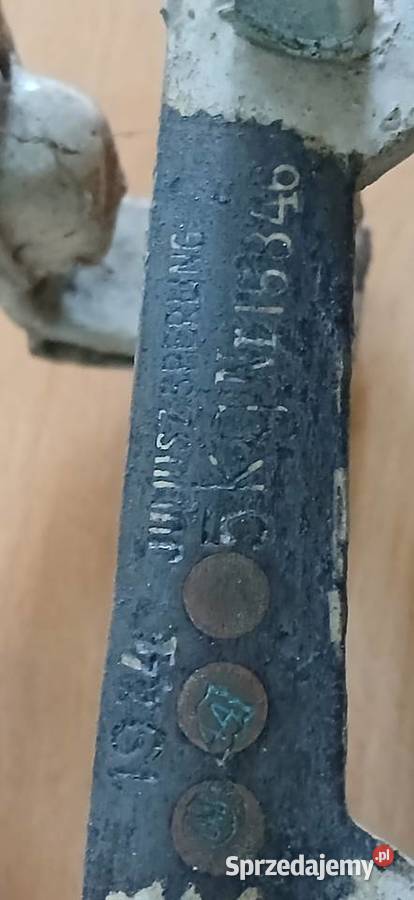 Stara waga żeliwna z lat 30 tych