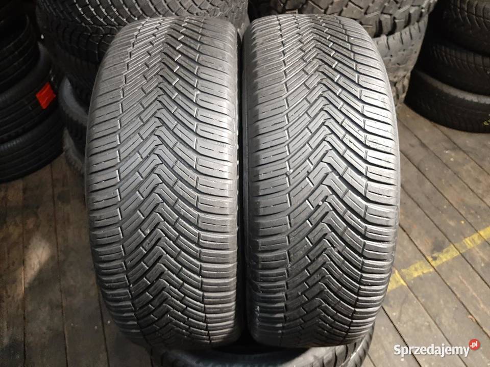 2x Opona UŻYWANA CAŁOROCZNA 23555R18 CONTINENTAL Zaścianki