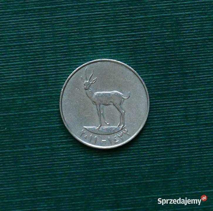 ZEA 25 filsów 2011r Numizmatyka Gliwice