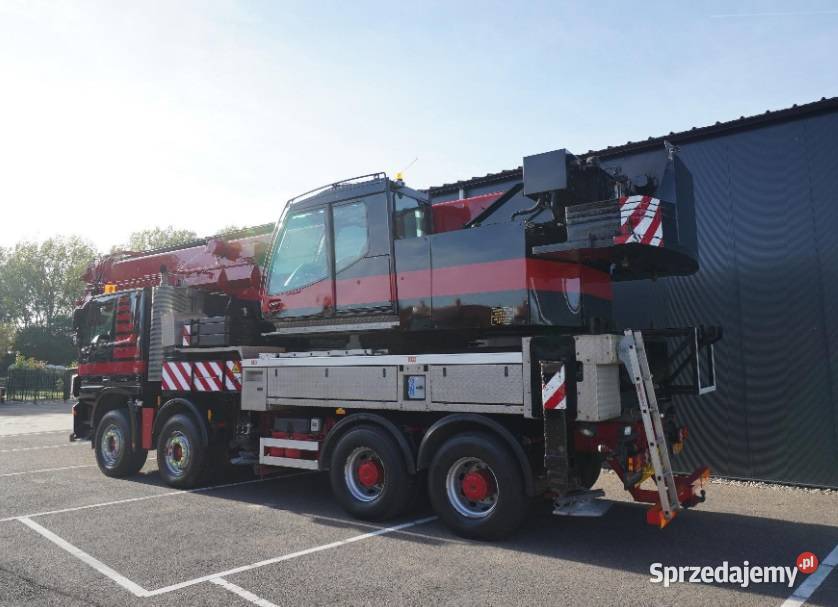 Dzwig samochodowy FAUN HK 60 Mercedes Actros 8x4 lubelskie Biała Podlaska
