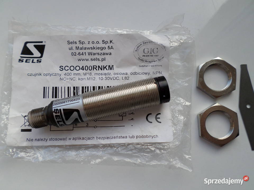 Czujniksensor SELS Nowe