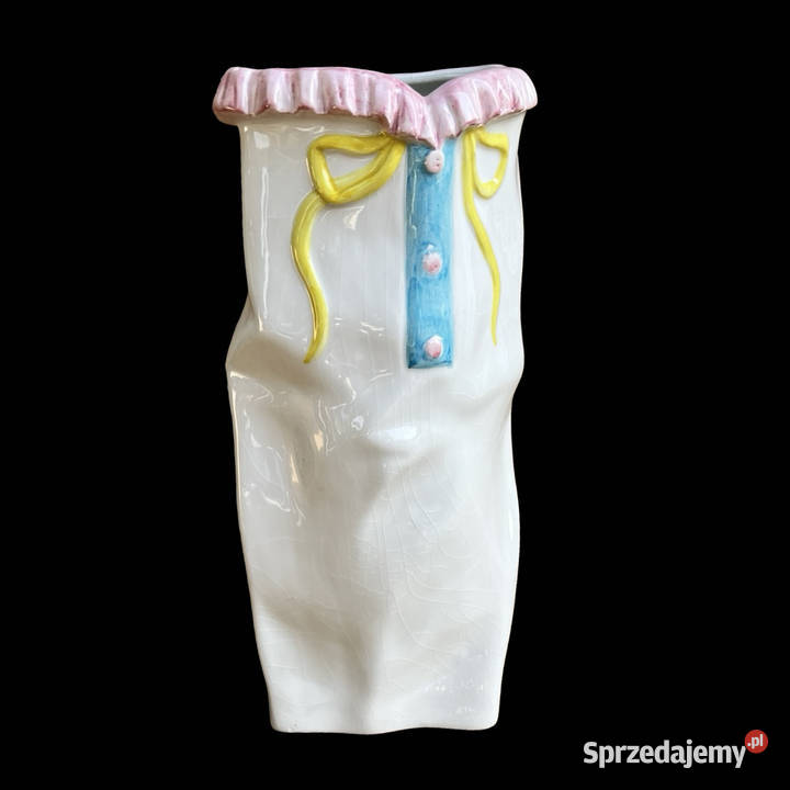 Wazon Gabbianelli Włochy lata 70 ręcznie mazowieckie