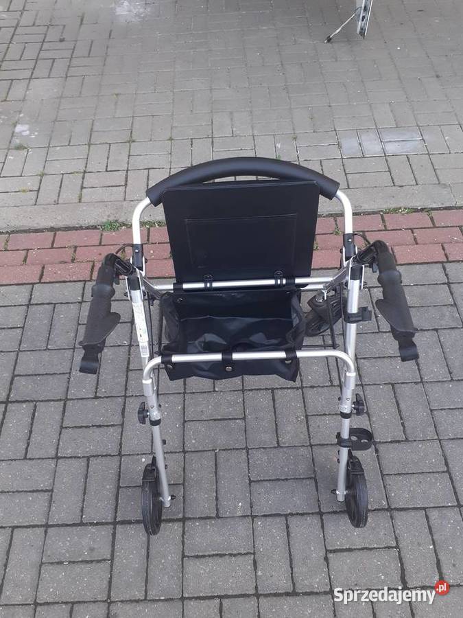 chodzik 4 kołowy z hamulcami i siedziskiem Pielęgnacja, uroda, zdrowie Warszawa