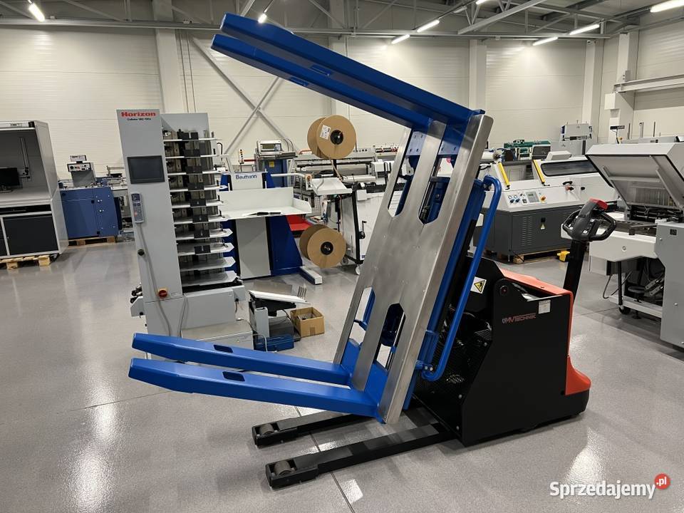 Obracarka palet papieru MV Technik MPR 10 Radom